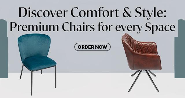 Discover Comfort & Style: Premium Chairs for Every Space