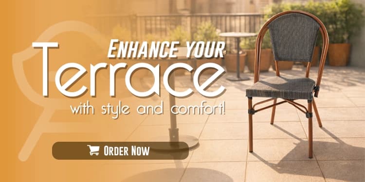 Enhance your terrace with style and comfort!