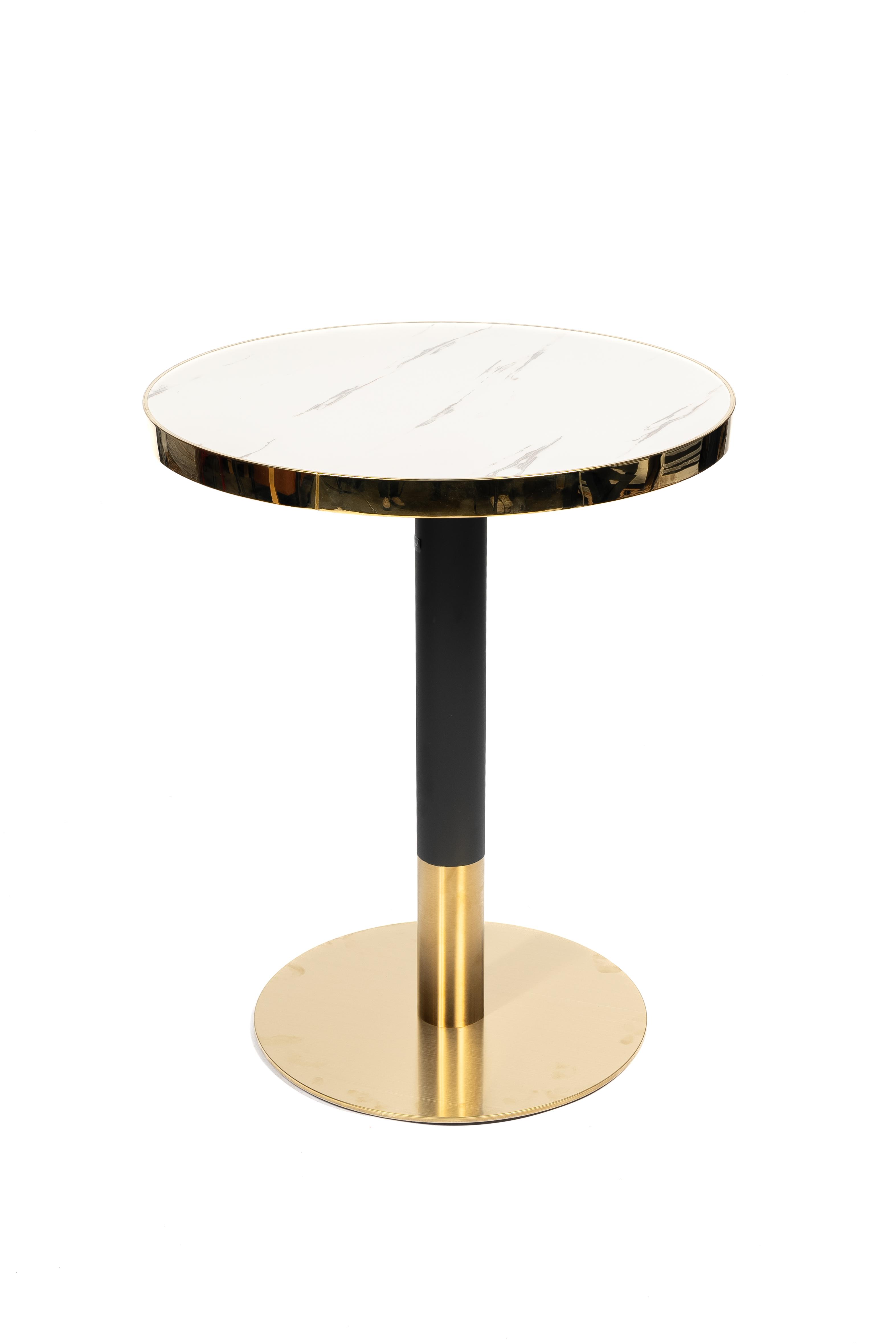 MARBLE ROUND WHITE