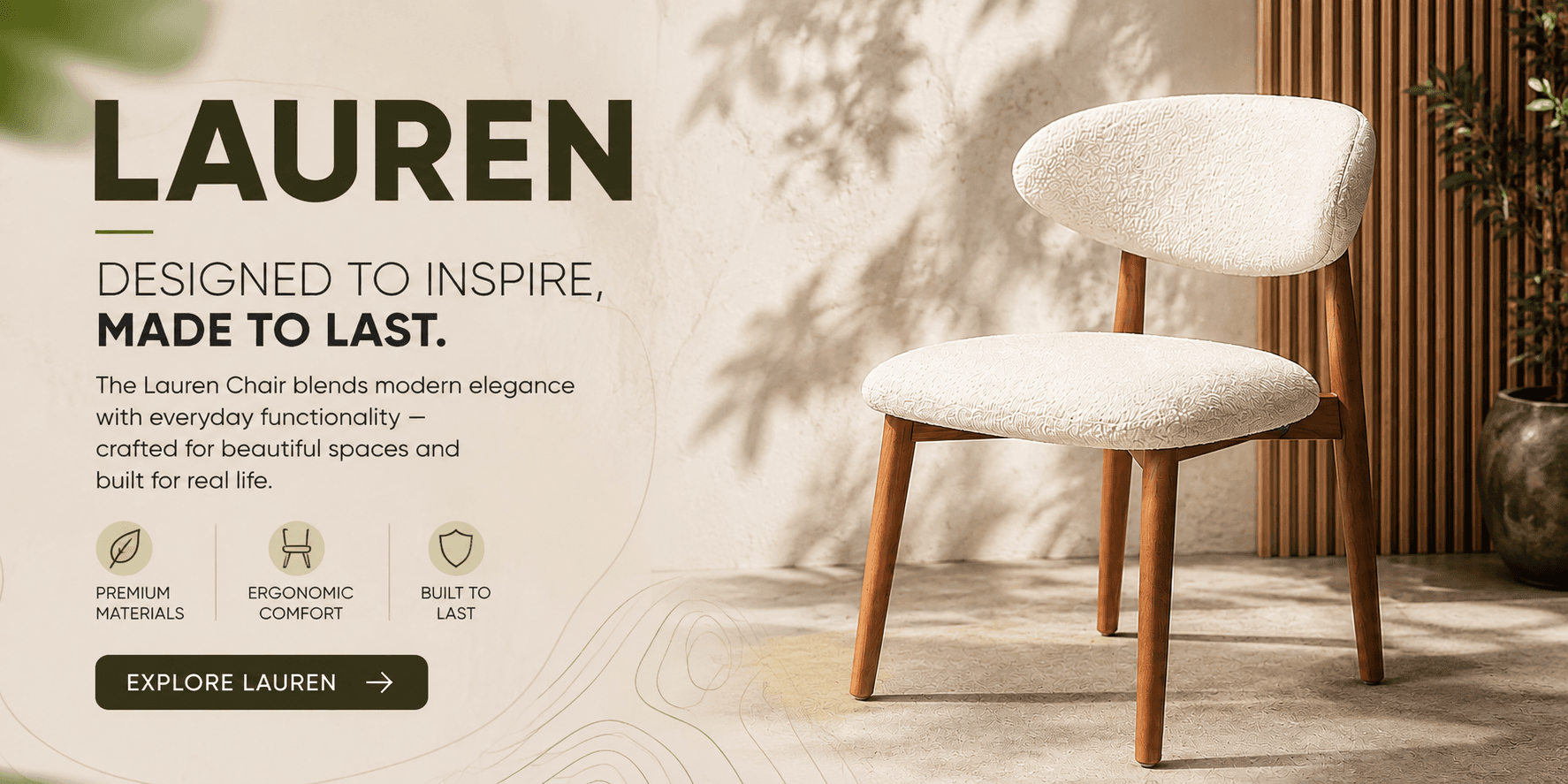 Lauren Chair – Modern Elegance