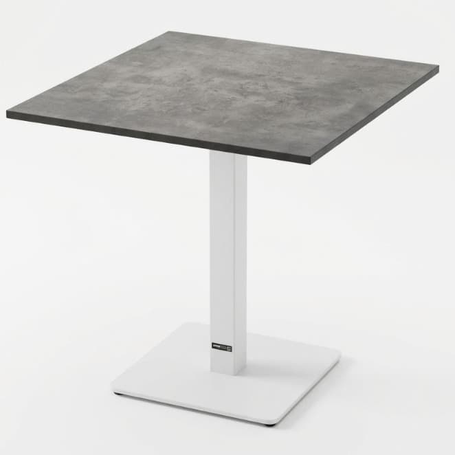 ENZO Table Base white– Modern Design and Elegance