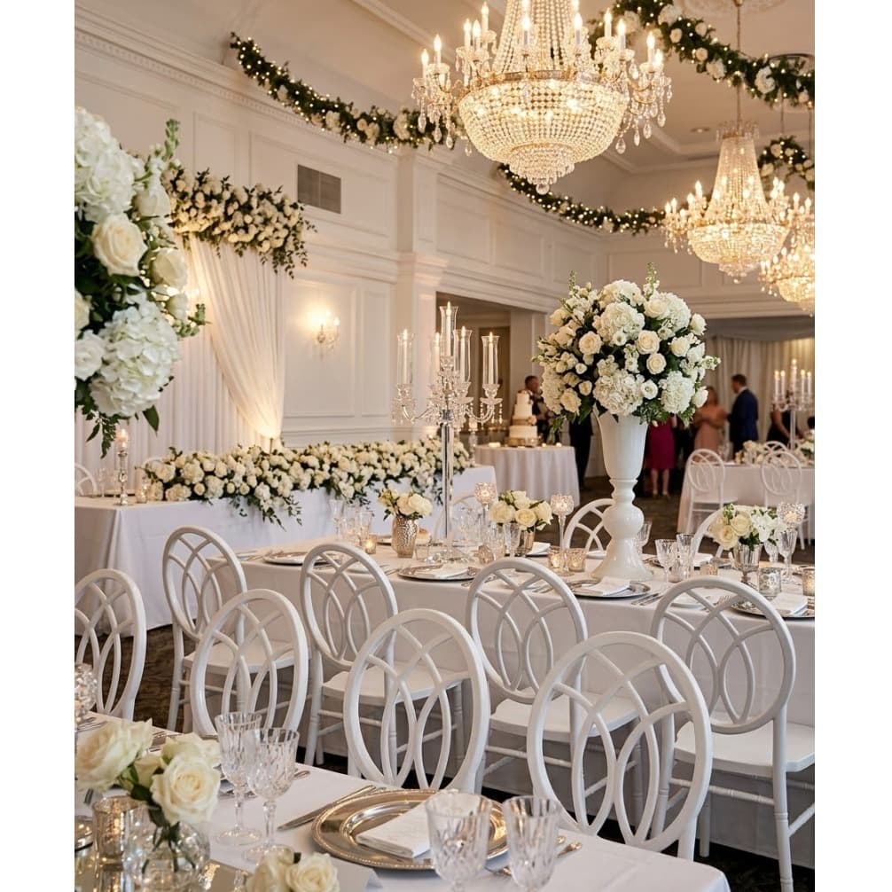 VITA – White Event Chair